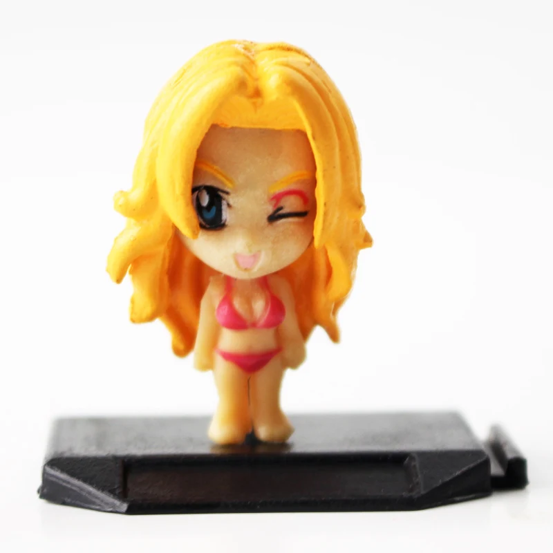 10 шт./лот Аниме фигурки Блич Куросаки Ичиго Кучики Рукия Иноуэ Орихиме туширо