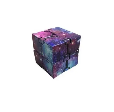 Starry sky Мини бесконечный куб игрушки для снятия стресса тревога подходит для детей и взрослых Забавный куб декомпрессионные игрушки - Цвет: Starry sky