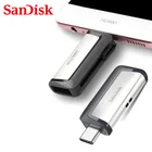 Sandisk карта памяти для тел USB флешка USB 3,1 карта памя флэш-накопитель 3,0 Флешка 16 ГБ 32 ГБ 64 ГБ 128 ГБ 256 Гб OTG Тип C