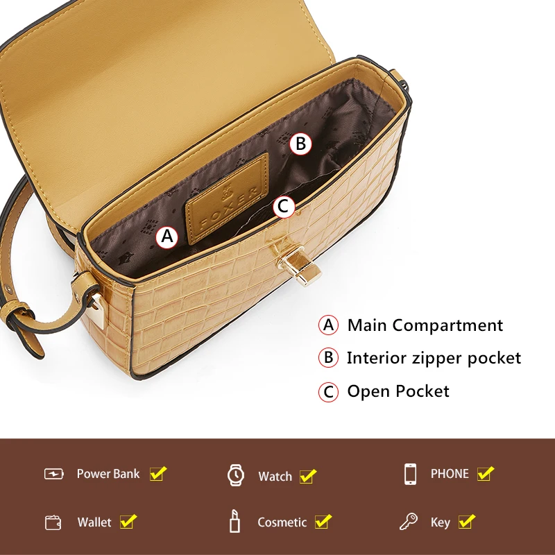foxer brand vintage miranda half moon bag for lady cow leather baguette bag women crossbody bags fashion girls shoulder handbag free global shipping