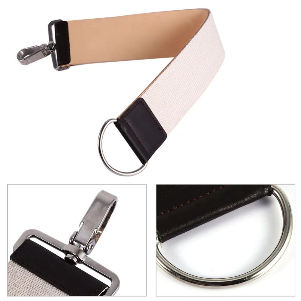 Двухслойная натуральная кожа Strop прямая Бритва точилка ремешок Zaror ремень