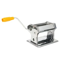 portable stainless steel craft polymer clay rolling machine press roller hand cranked handmade press pasta tools non electric