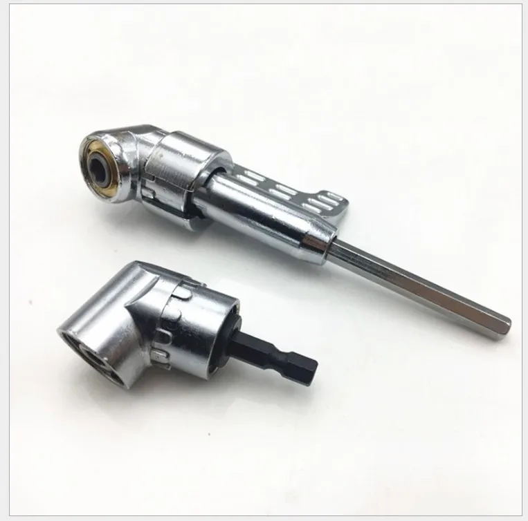 

105 Degree Right Angle Screwdriver Set Socket Holder Adapter Adjustable Drill Bit Angle Screw Driver Tool 1/4 Hex Shank Tools