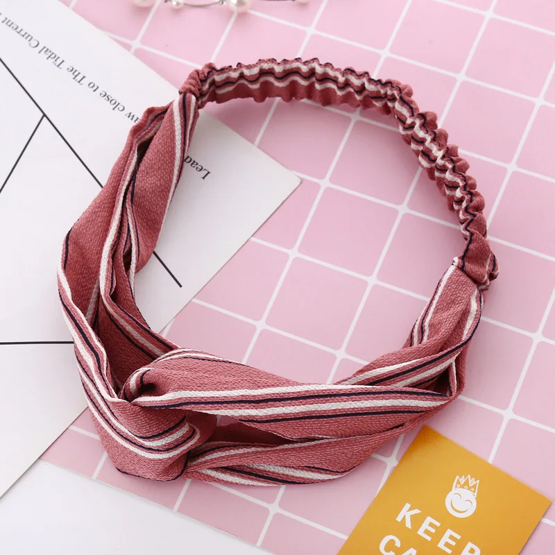 Йога RunningStriped ПУ кожи сумка брендовая дизайнерская повязка на голову для девочек