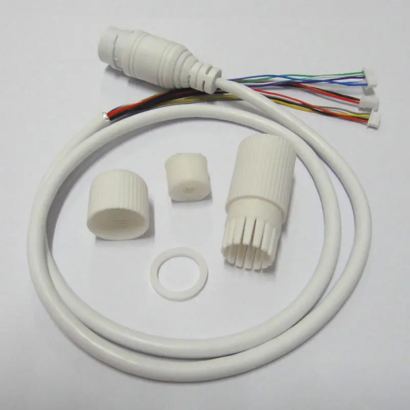 CCTV POE IP Сетевая камера PCB модуль видео кабель питания 60 см RJ45 гнездовой разъем с