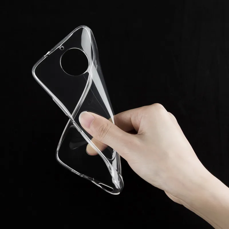 For Motorola Moto C M X4 E5 E4 G5S G7 Plus Luxury Transparent Slim Phone Case Play Power Anti Knock Protector Covers |
