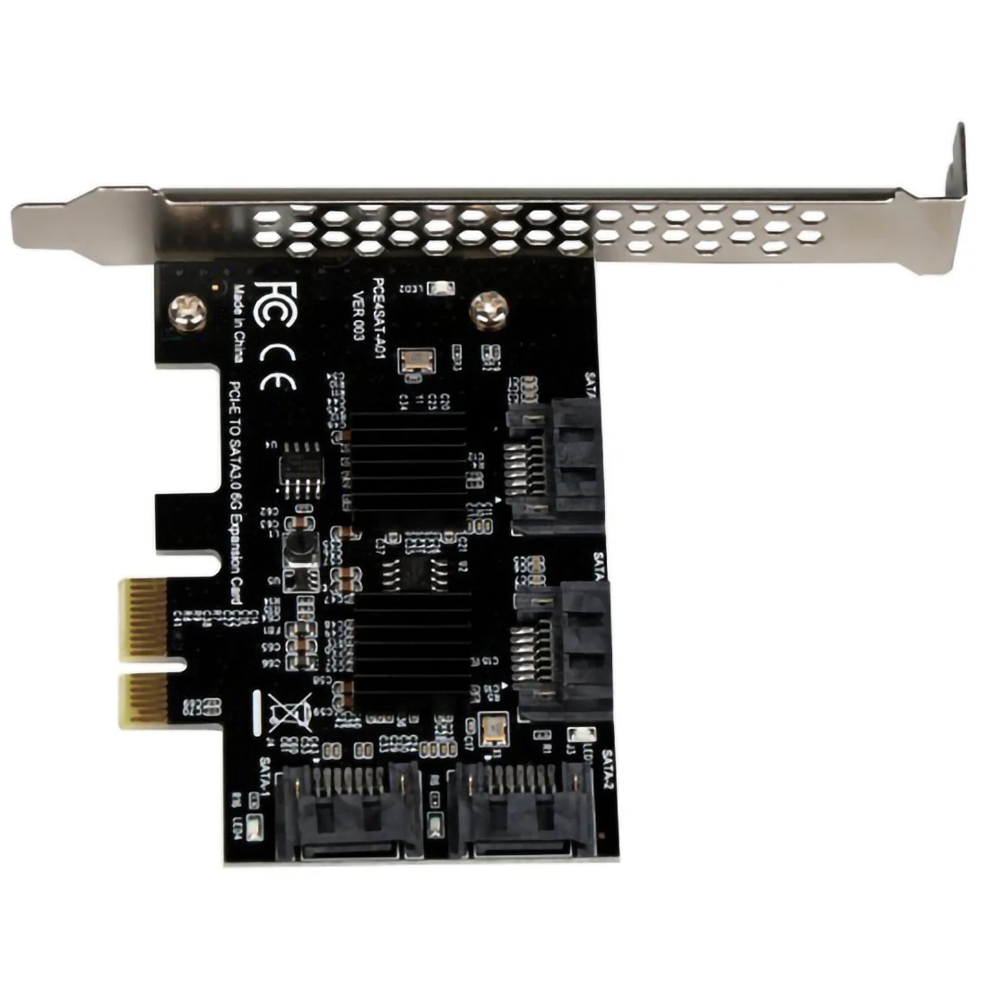 XT XINTE PCIE на SATA контроллер концентратора карты SATA3 PCI E/PCIE 3 Express 4 порт|Платы