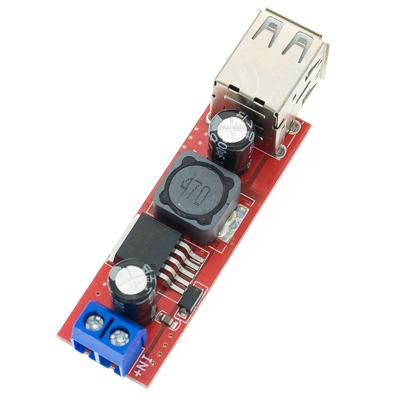 С источником питания от постоянного тока 6V 40V до 5V 3A двойной USB зарядка DC