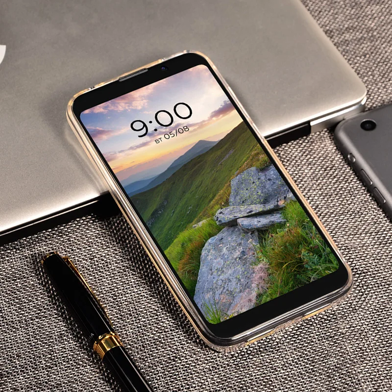 Мягкий силиконовый чехол из ТПУ для BQ-5535L Strike Power Plus задняя крышка Защитные чехлы