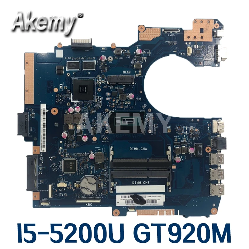 

P552LA_LJ Laptop motherboard For Asus P552LA P552LJ P552L P552 Test original mainboard I5-5200U GT920M