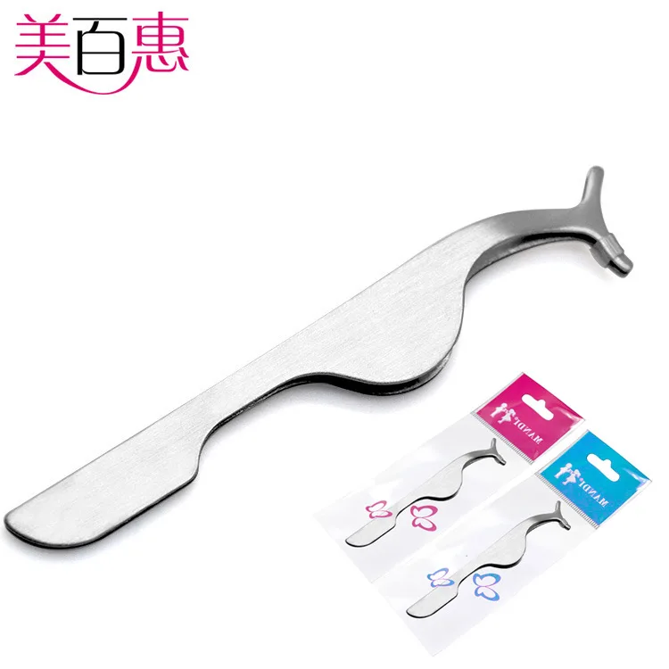 

Stickers False Eyelashes Aid Grafted Eyelashes Tweezers Tool Stainless Steel Eyelash Curler