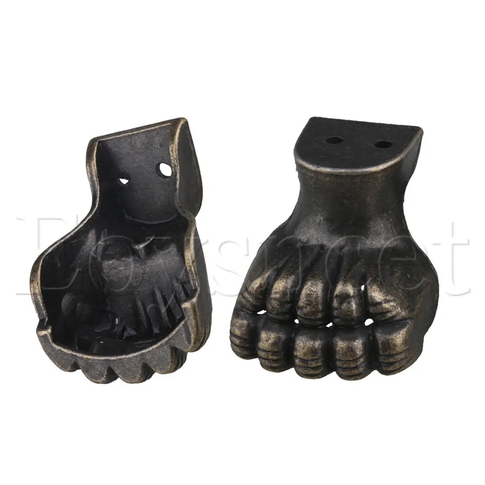 10 шт античный угловой слон тип ноги Угловой протектор для деревянных коробок |