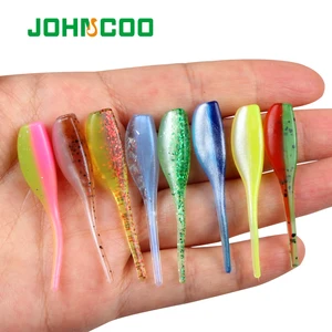 Мягкая силиконовая приманка, 5 см, 1 г, 50 шт.