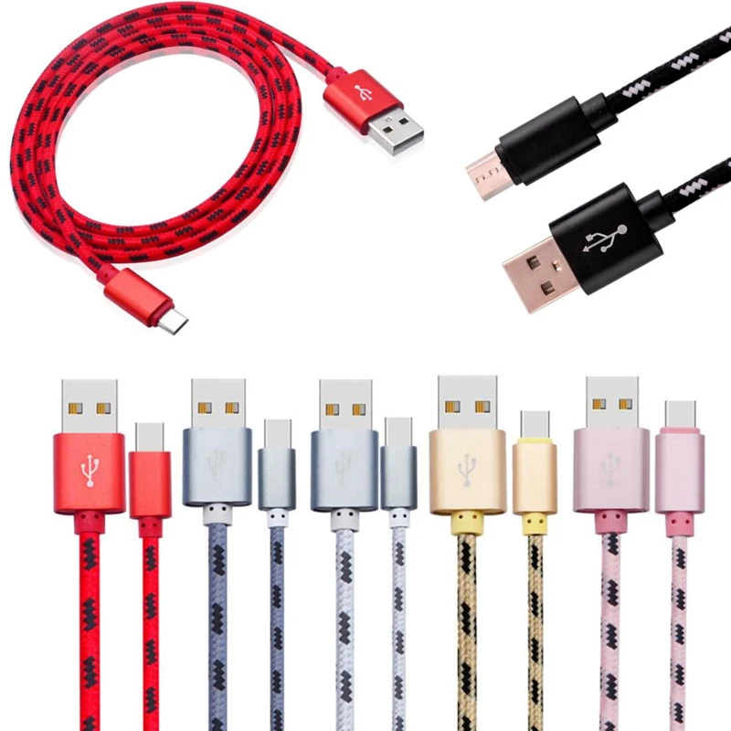 

1m 2m 3m USB 2.0 Micro 5pin Cable Fast Charging Data Sync Charge Adapter for Samsung Galaxy HTC for Xiaomi 100pcs/lot