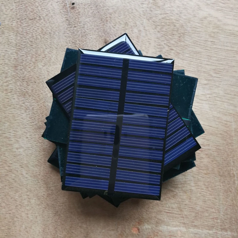 Солнечная панель 0 6 Вт 6 В зарядное устройство для лампы телефона игрушек