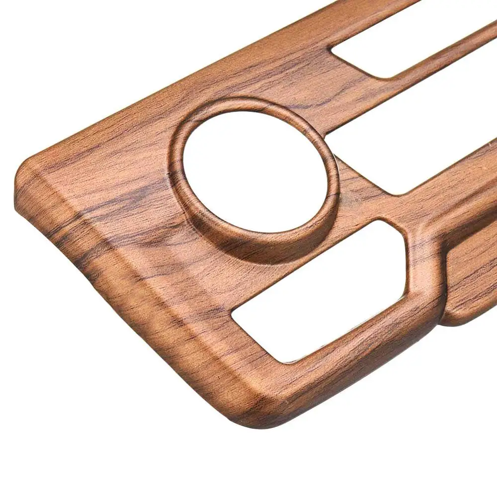 

For Honda CRV CR-V 2017-2019 Peach Wood Grain Center Console CD Panel Cover Trim
