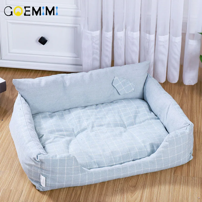 Кровать для собак удобная зимняя теплая кровать кошек cama para cachorro маленьких 2019|Дома конуры и манежи| |