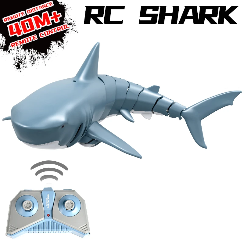 Радиоуправляемая Акула прочная рыболовная лодка 4 канала подводная
