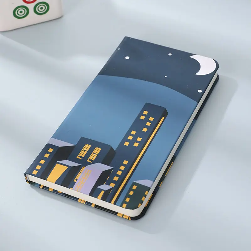 

Cultural and Creative Notebook Daily Schedule A6 Small Portable Todolist Diary