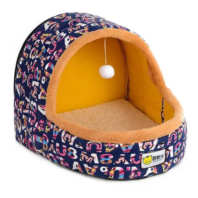 Лежанка для собаки с шариком удобная домашних питомцев Высококачественная