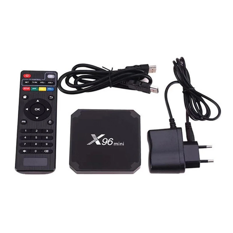 

And roid 9.0 X96 mini Smart TV BOX S905W Quad Core Support 2.4G Wireless WIFI Media box Set-Top Box