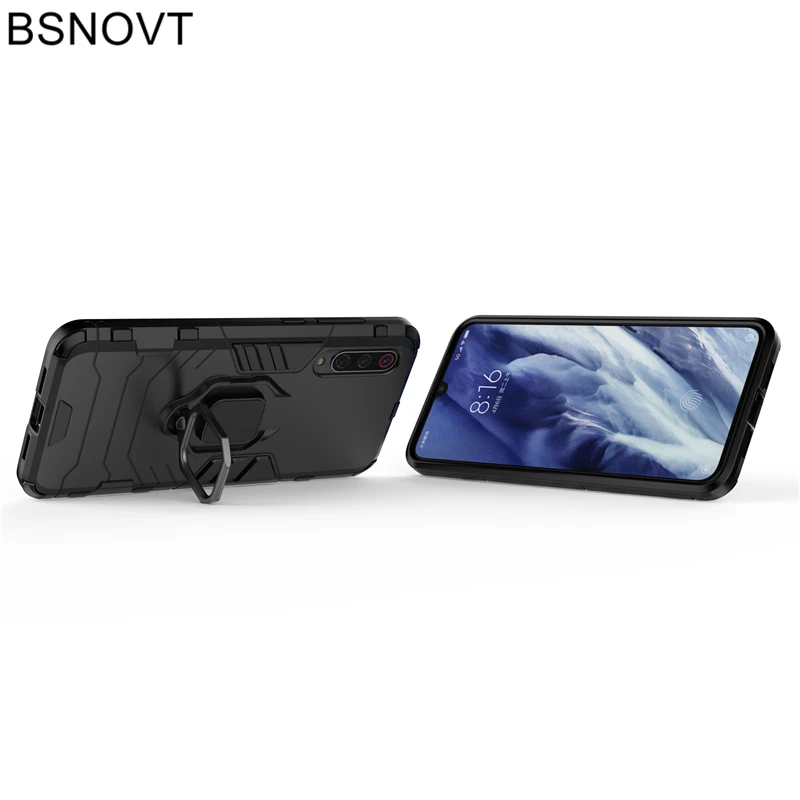 

For Xiaomi Mi 9 Pro Case Magnetic Armor Finger Ring 6.39 inch Anti-knock Back Case For Xiaomi Mi 9 Pro Cover For Xiaomi Mi 9 Pro