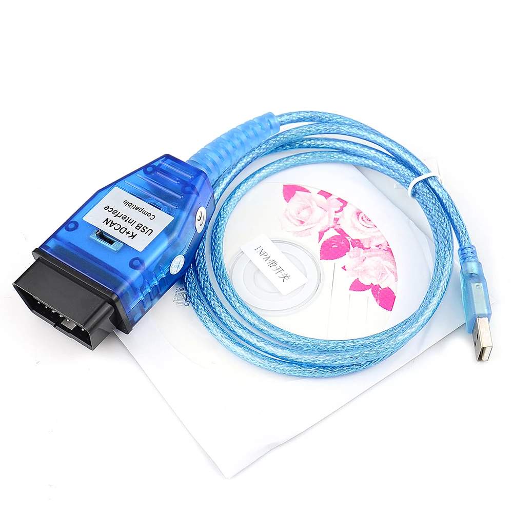 Новинка для BMW K + DCAN FTDI FT232RL с переключателем CAN OBD 2 OBD2 Автомобильные