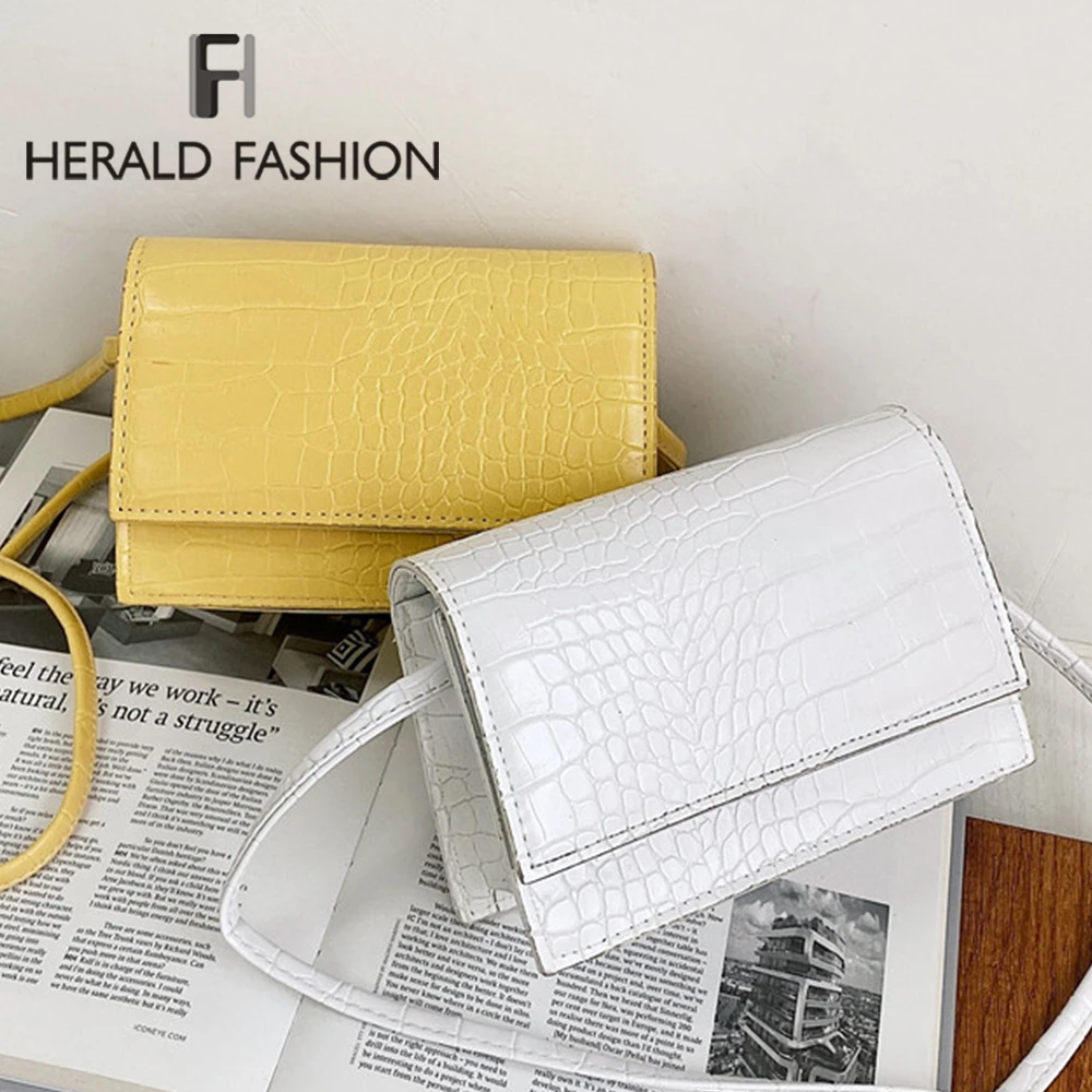 

Luxury Handbags Women Messenger Bag Designer Female Mini Totes Ladies Crossbody Bag Crocodile Pattern PU Leather Shoulder Bag