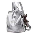 THREEPEAS женские рюкзаки из искусственной кожи анти-кражи черный рюкзак сумка для девочек в школьном стиле