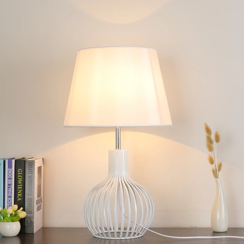 

Modern LED Lantern Table Lamps Bedroom Bedside Lamp Living Room Lighting Table Lights Indoor Decor Industrial Hollow Fixtures