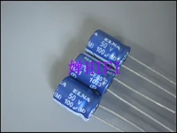 20pcs new elna re3 50v100uf 8x11 5mm audio electrolytic capacitor 100uf50v blue robe 100uf 50v