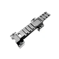 aluminum 20mm picatinny weaver scope rail mount base claw for mp5 g3 series airsoft gun hunting mount with wrench wholesale
