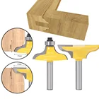 8 мм хвостовик двери делая фрезы Набор карбида вольфрама Деревообработка кухонная рама двери шкафа совместное фрезерный Комплект для резки