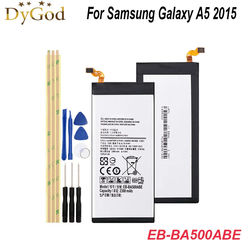 Для Samsung Galaxy A5 2015 A500 A500F SM-A500F A500K SM-A500FU A5000 A5009 батарея 2300 мАч для телефонов и