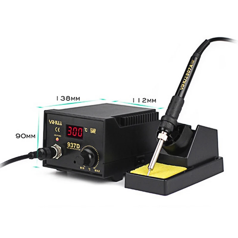 Цифровой паяльник 45 Вт станция для сжигания древесины с постоянным контролем