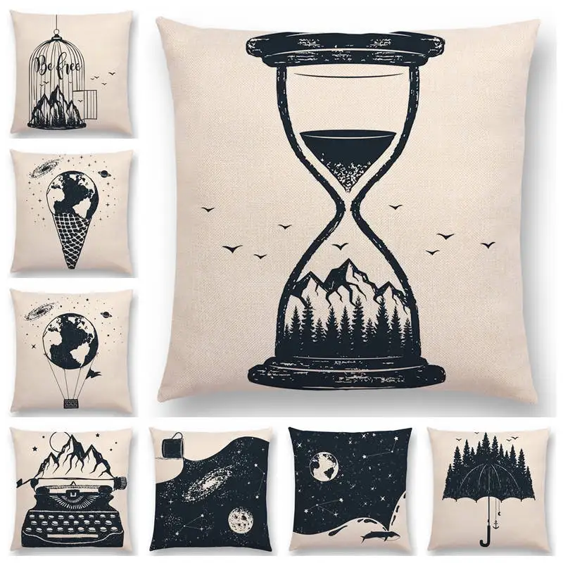 Новинка загадочный рисунок большая природа тотем Вселенная звезды волк Кит небо