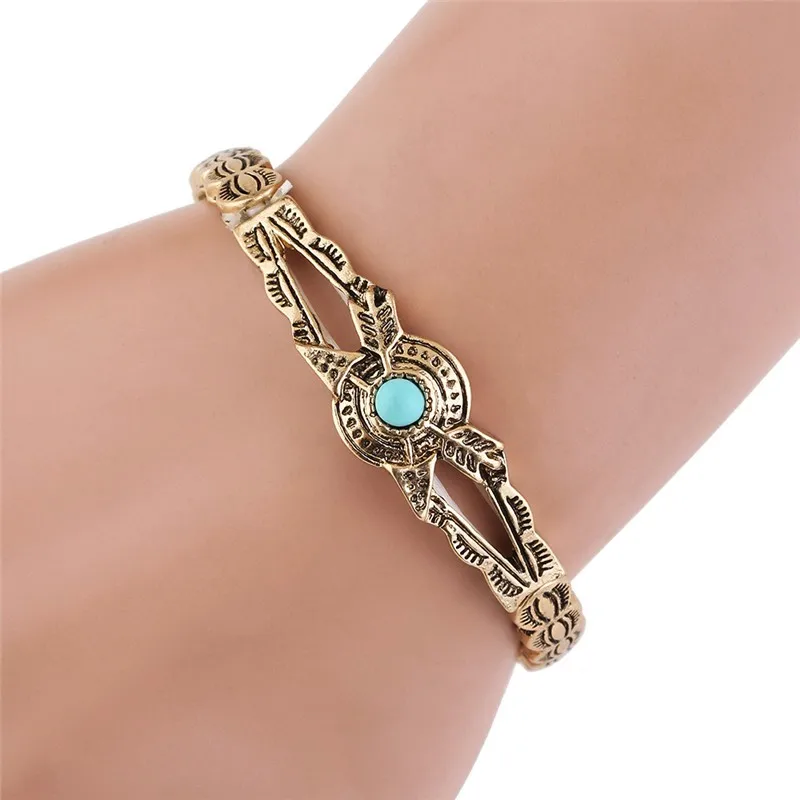 Женский винтажный браслет в стиле бохо этнический с камнями|arrow bracelet|bracelet