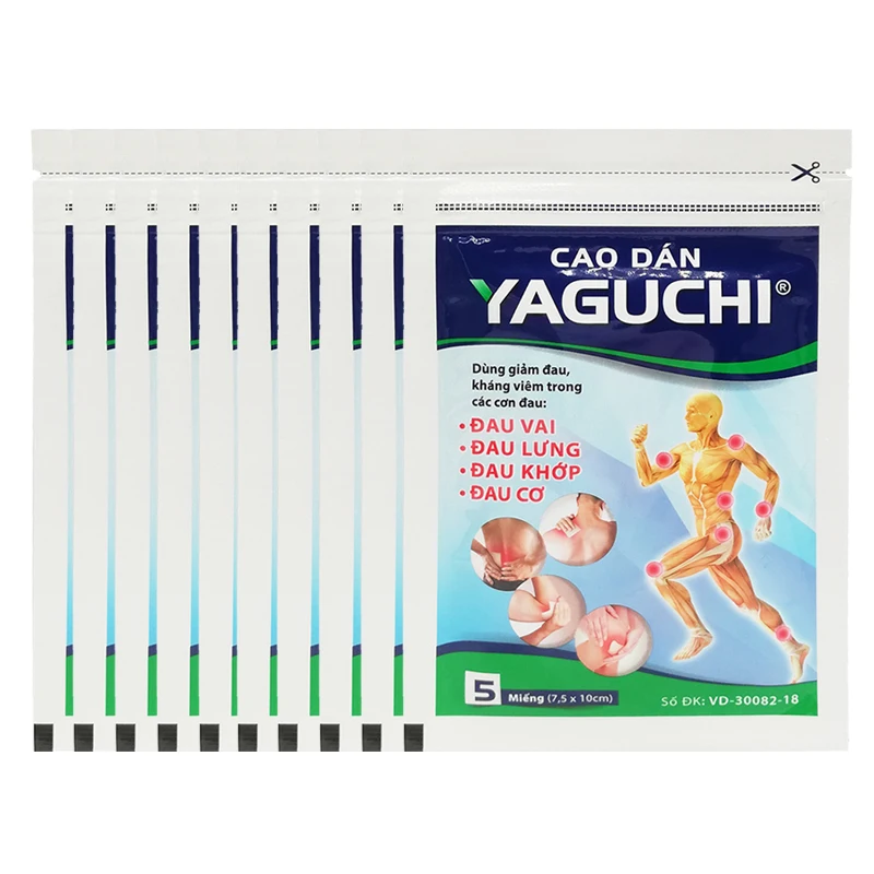 

50PCS YAGUCHI Vietnamese Pain Relief Patch Cure Periarthritis Of The Shoulder,Cervical Spondylosis,Low Back Painkiller Plaste