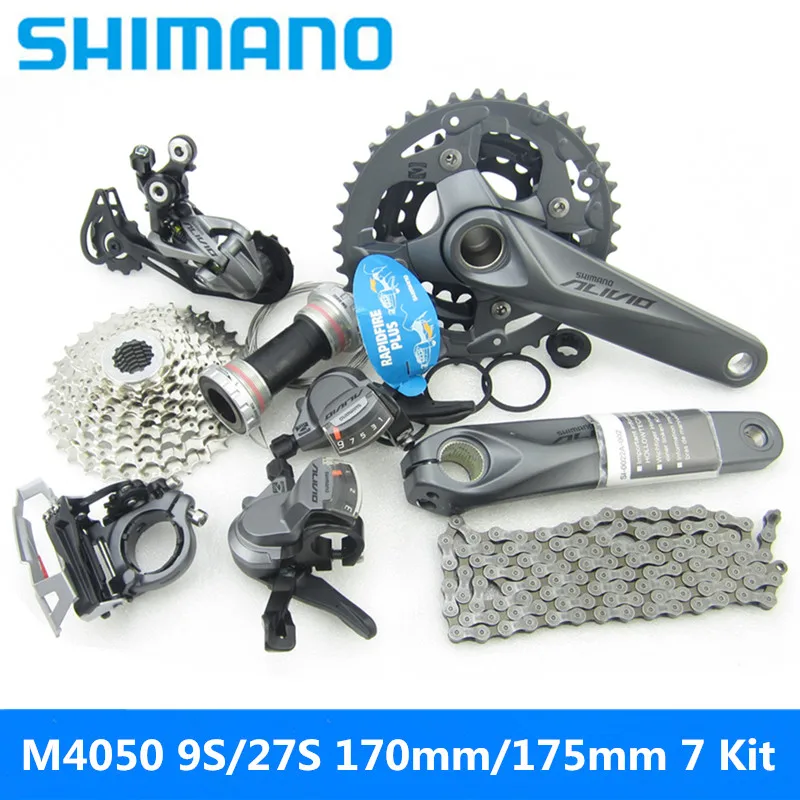 SHIMAN0 ALIVI0 M / 4000M4050 9-скоростной 27-скоростной горный велосипед Переключающийся Набор