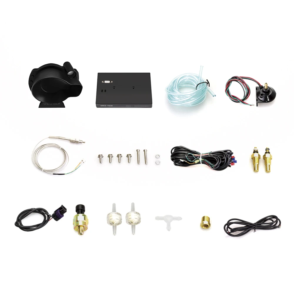 Цифровой измеритель уровня топлива 18 в 1 скорости температуры охлаждающей