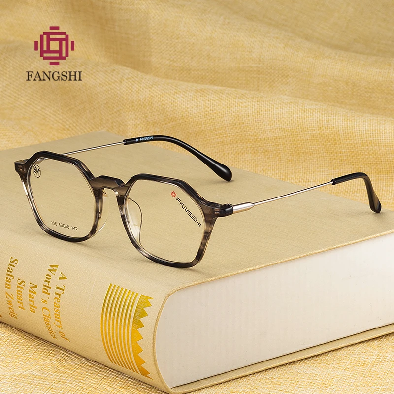Acetate Glasses Frame Men Women Optical Eyeglasses Retro Clear Square Prescription Eyewear Frames #156 | Аксессуары для одежды