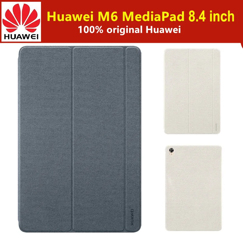 100% Оригинальный чехол для планшета HUAWEI MediaPad M6 8 4 дюйма Кожаный флип с магнитной