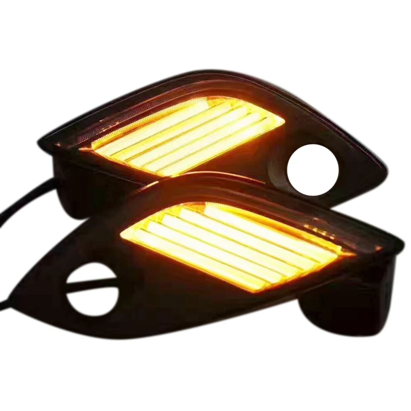 

Светодиодный льные светодиодные дневные ходовые огни, противотумансветильник дневные огни, сигнал для Mazda CX-4 2016-2017