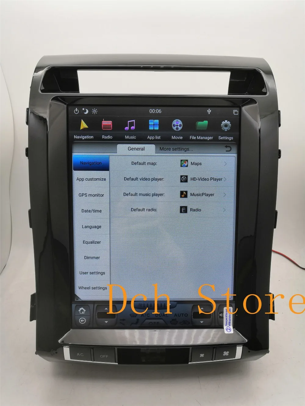 12," Тесла стиль Android 8,1 автомобильный DVD для Toyota LandCruiser land cruiser LC200 2008 2009 2010 2011 2012 2013 PX6