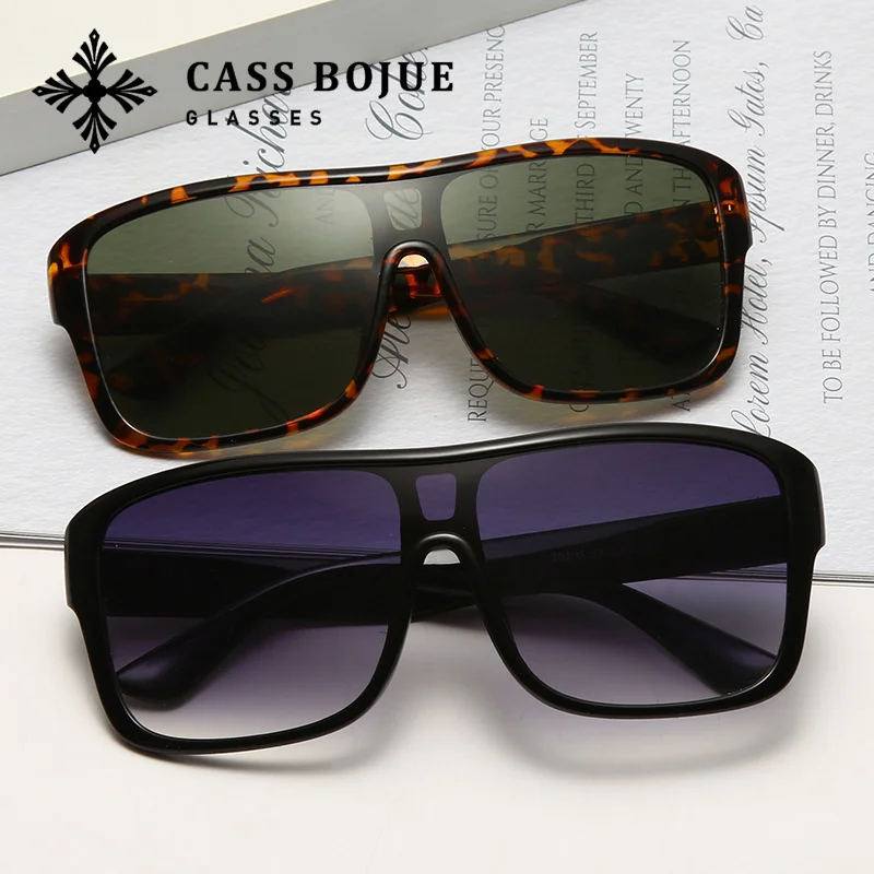 

New fashion sunglasses men's and women's same street shooting transparent purple Sunglasses