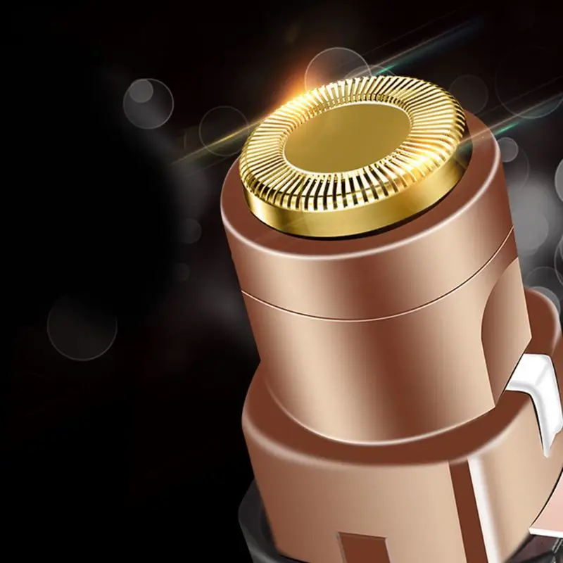 Электрический эпилятор для бровей роскошная бритва женщин уход за кожей лица