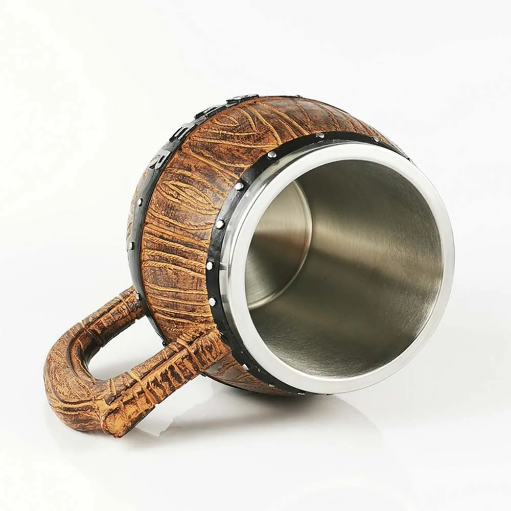 Кружка для пива в стиле дуба 450 мл | Дом и сад