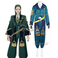 fire emblem three houses wind flower snow moon black eagles linhardt von hevring timeskip ver outfit game cosplay costume e001