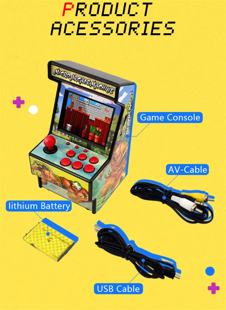 Данные лягушка ретро мини аркадная портативная игровая консоль 16 бит игровой плеер встроенный 156 классический видео игровая консоль поддержка ТВ выход