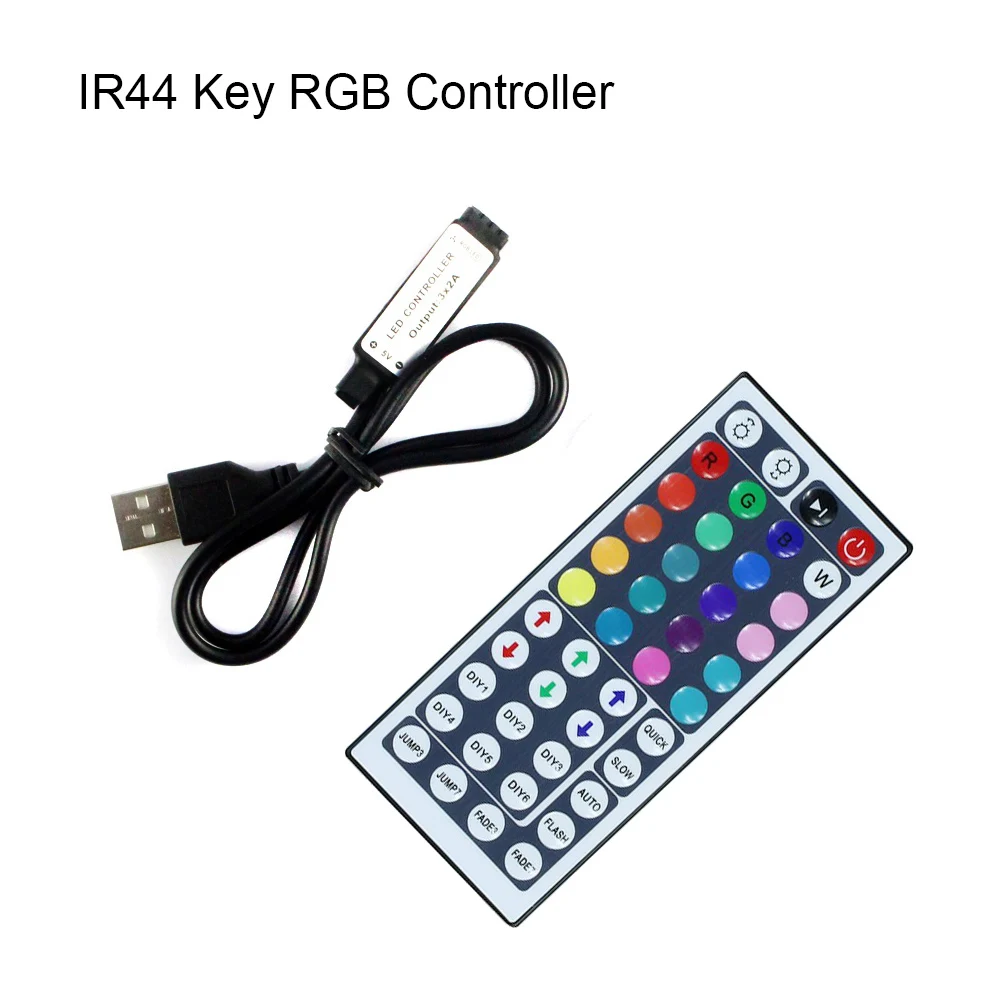 USB RGB светодиодный контроллер Bluetooth Музыка 5 в 12 В 24 В USB мини IR RF беспроводной пульт дистанционного управления для 5050 2835 RGB Светодиодные полосы света